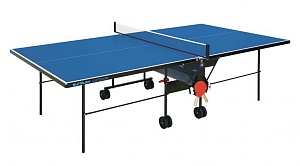 Теннисный стол всепогодный Sunflex Outdoor с сеткой (синий)