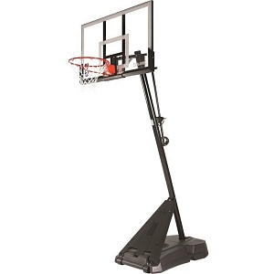 Баскетбольная стойка мобильная, акрил Spalding 54" Hercules