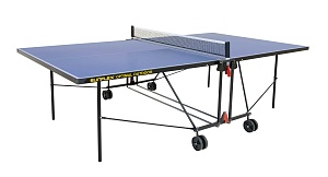 Теннисный стол всепогодный Sunflex Optimal Outdoor с сеткой (синий)